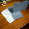 JINBAO ivory grey white 5mm Rigid PVC sheet for table